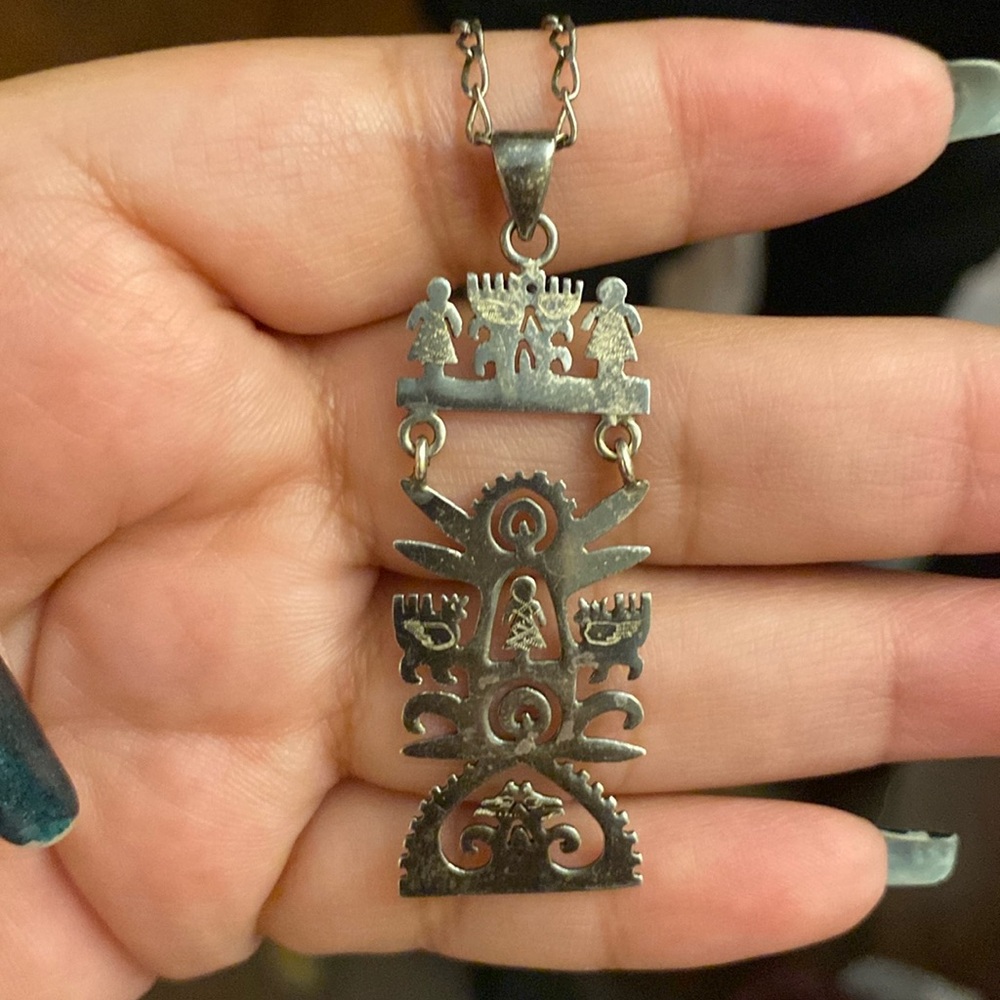 Vintage Sterling Mexico Citlali